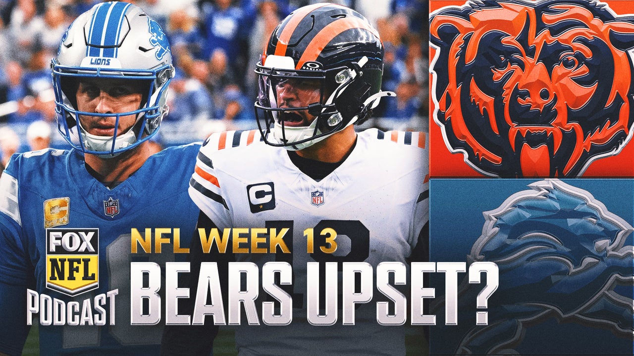 Can Caleb Williams, Chicago Bears STUN Jared Goff, Detroit Lions? | NFL on FOX Pod