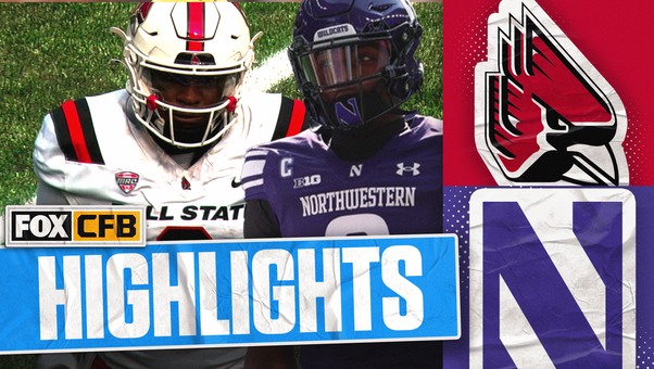 Ball State Cardinals vs Northwestern Wildcats Highlights 🏈 FOX College Football