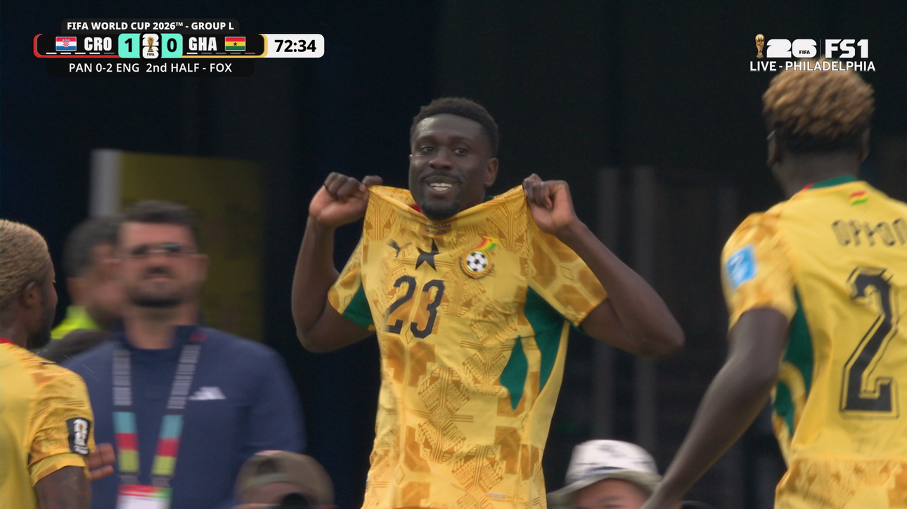Ghana's Derrick Luckassen scores equalizer off set piece vs Croatia | 2026 FIFA World Cup™