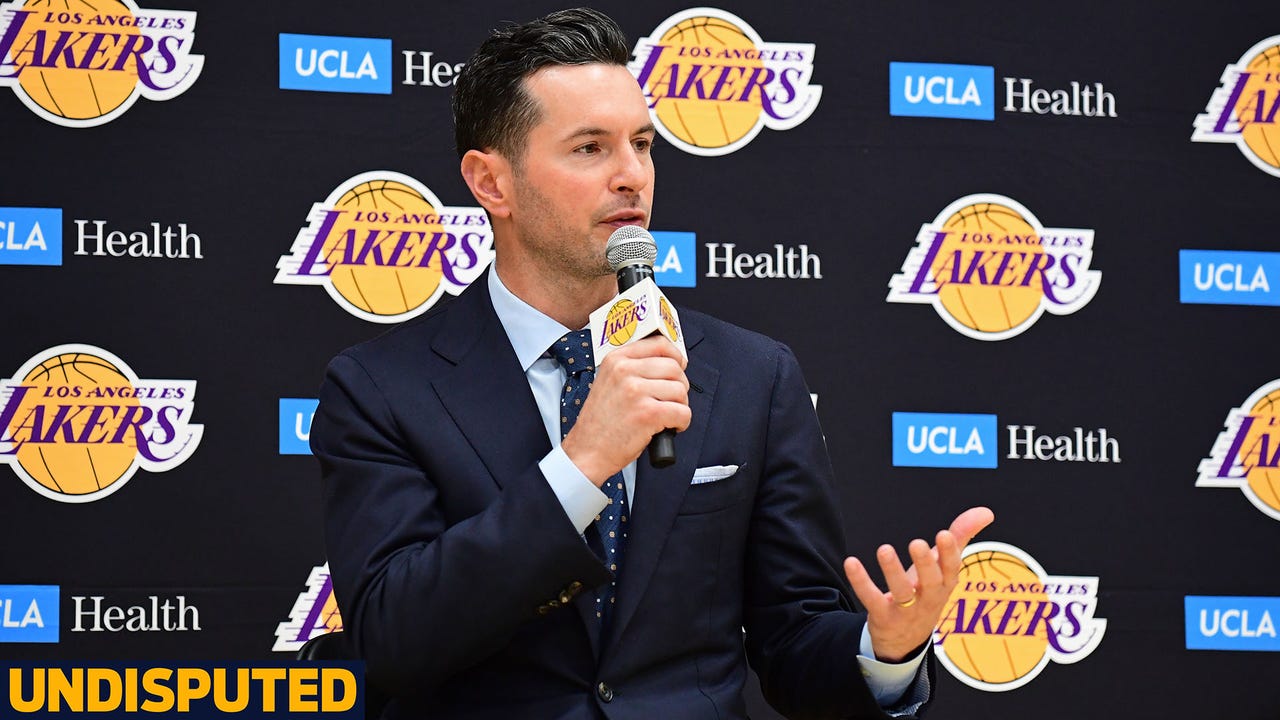 The Lakers officially introduce JJ Redick as their new coach