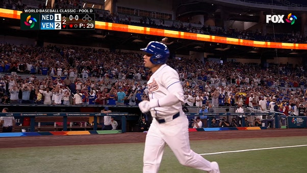 Venezuela's Javier Sanoja hits solo homer, taking lead over Netherlands