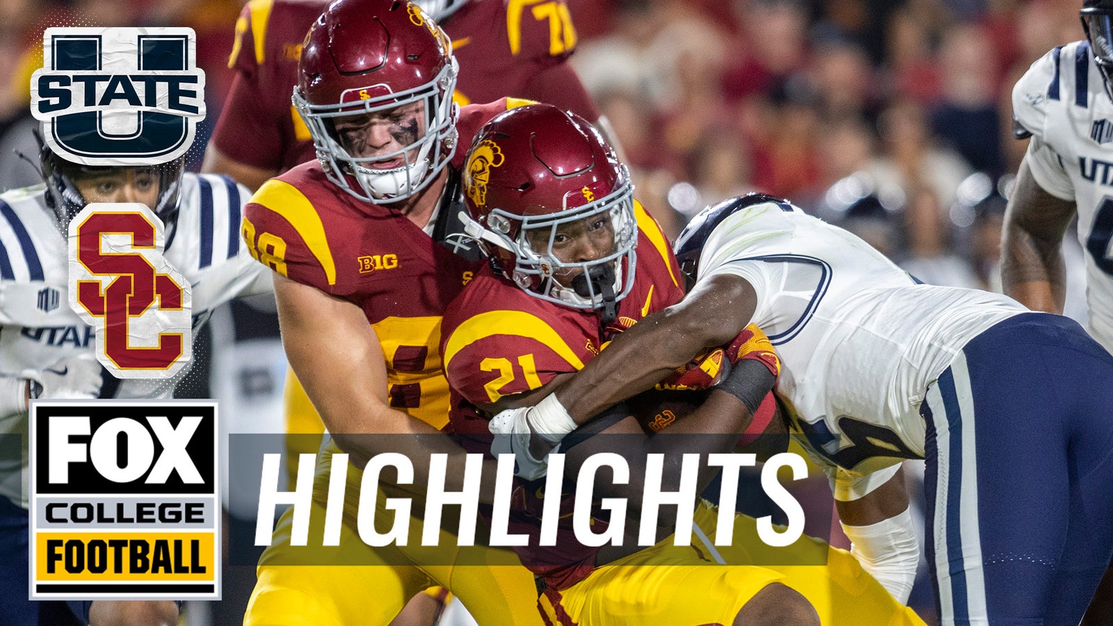 Hoogtepunten van Utah State Aggies vs. USC Trojans