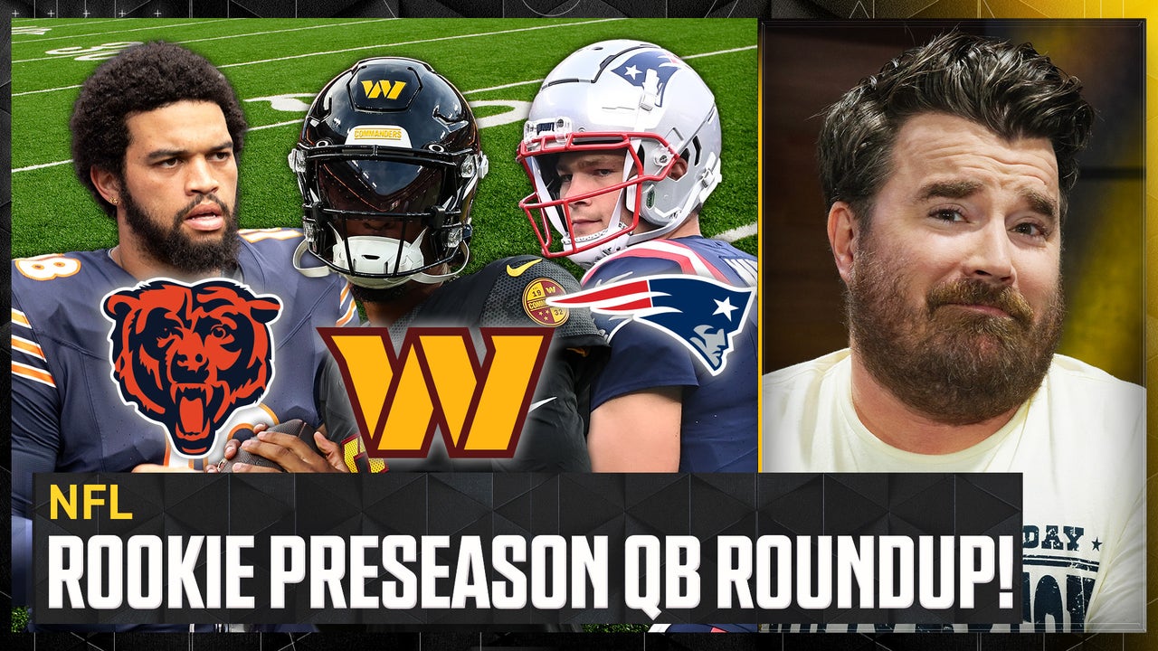 Caleb Williams & Drake Maye headline Rookie QB preseason rankings | NFL on FOX Pod