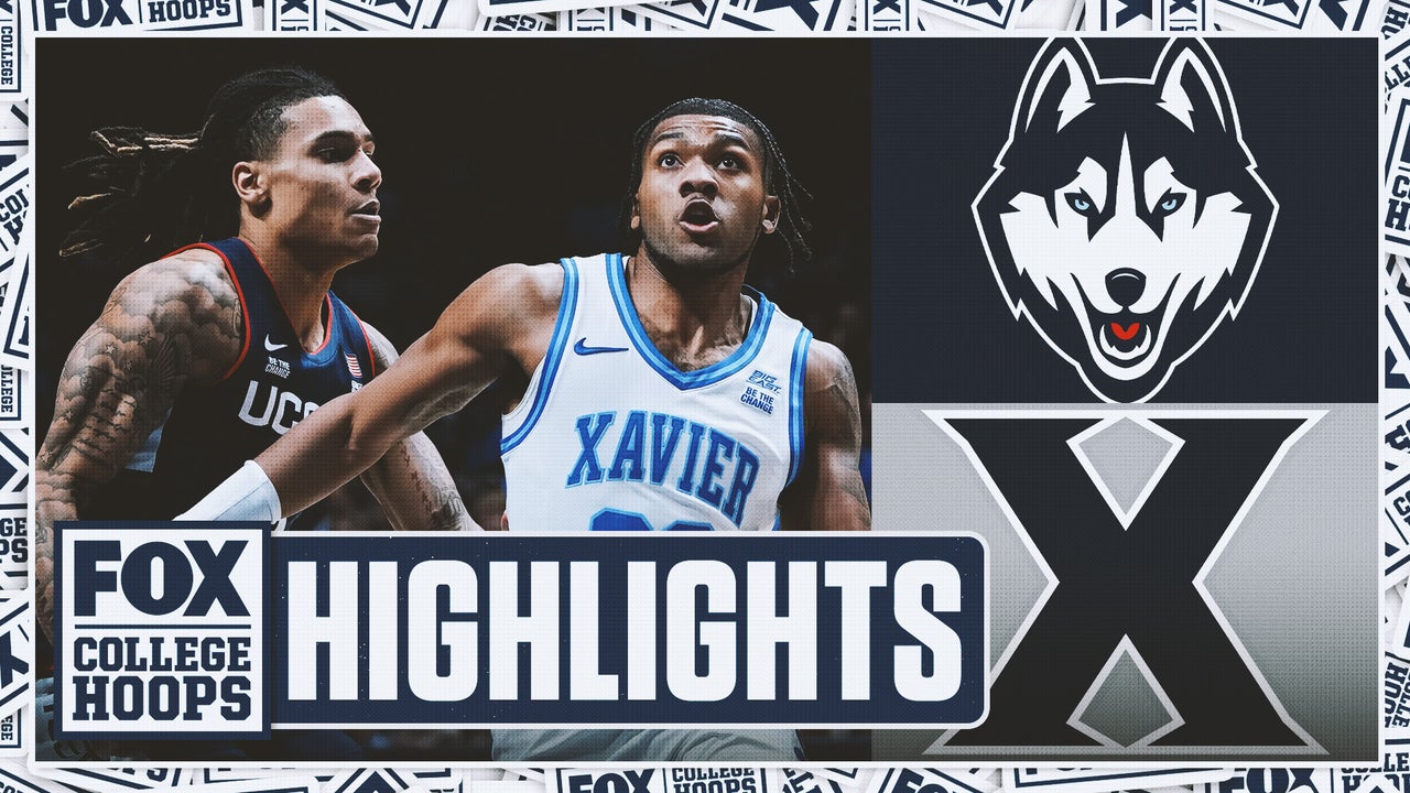 No. 19 UConn Huskies vs. Xavier Musketeers Highlights | FOX College Hoops