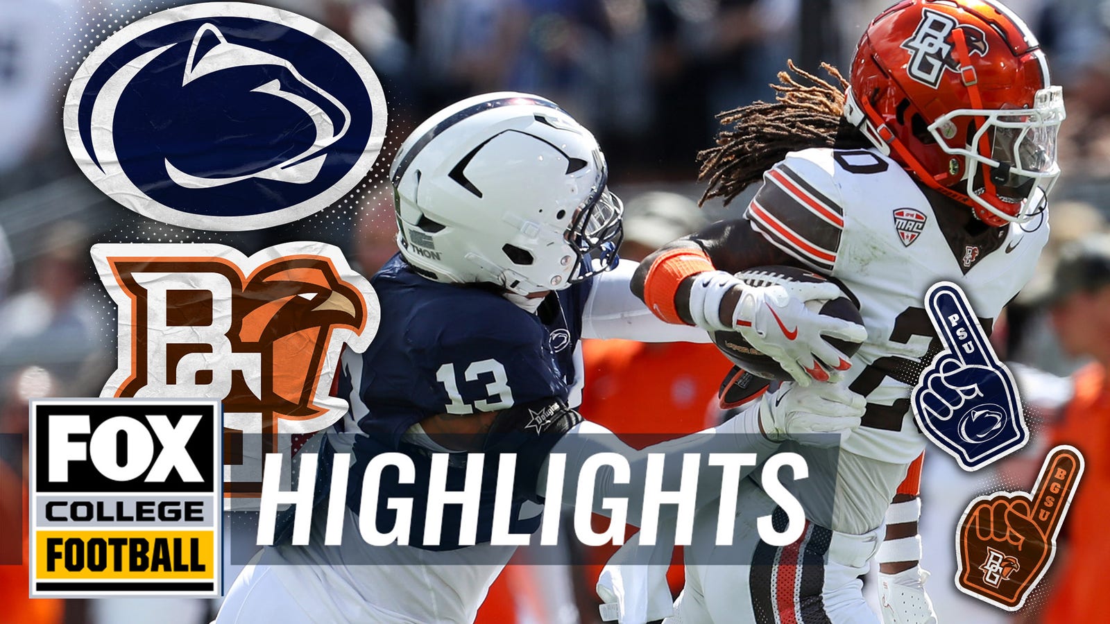 Penn State Nittany Lions vs. Bowling Green Falcons Highlights | FOX College Football 