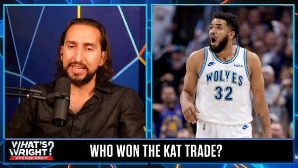 Nick questions the 'weird' Karl-Anthony Towns trade between the T-Wolves and Knicks | What's Wright?