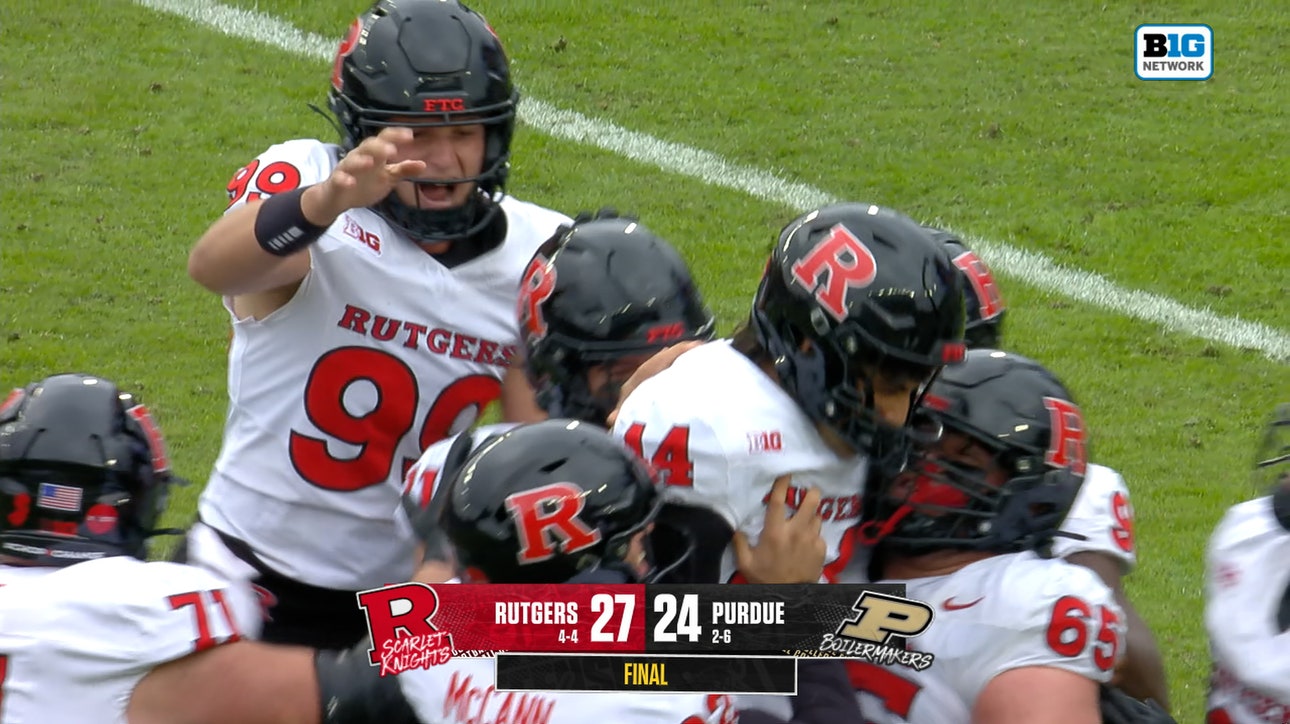 Rutgers' Jai Patel drills 31-yard FG to snag win against Purdue