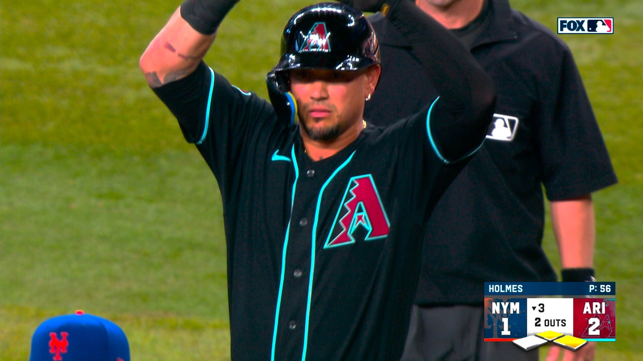 Ildemaro Vargas hits two-run single with bases loaded, giving Diamondbacks lead over Mets