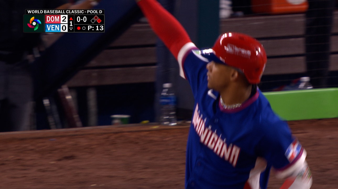 Juan Soto hits two-run homer, giving Dominican Republic early lead over Venezuela 