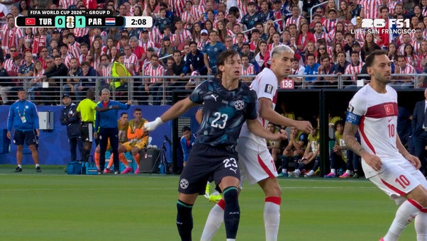 Paraguay's Matías Galarza scores the quickest goal thus far of 2026 FIFA World Cup™