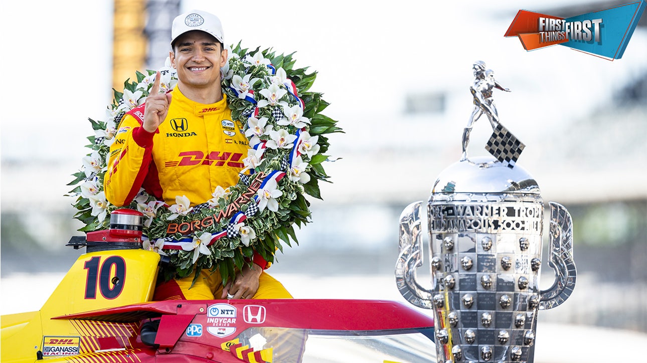 Alex Palou on passing Marcus Ericsson with 14 laps to go to win the Indy 500 | First Things First