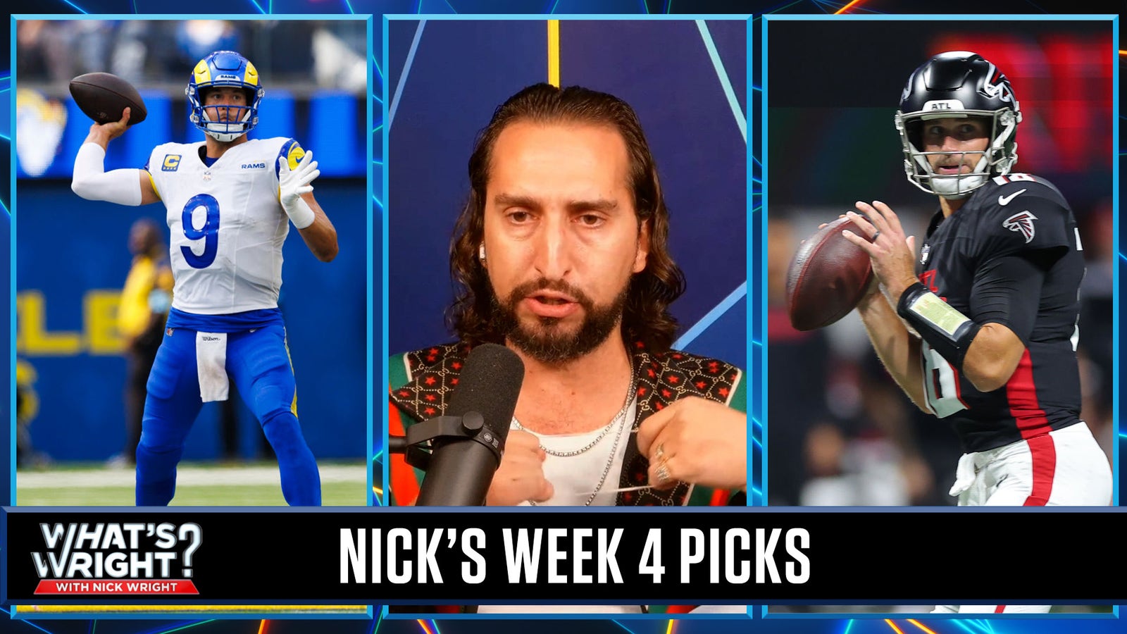 Nick's Picks: Rams (+3) upset Bears, Falcons (-2.5) bounce back in Week 4 