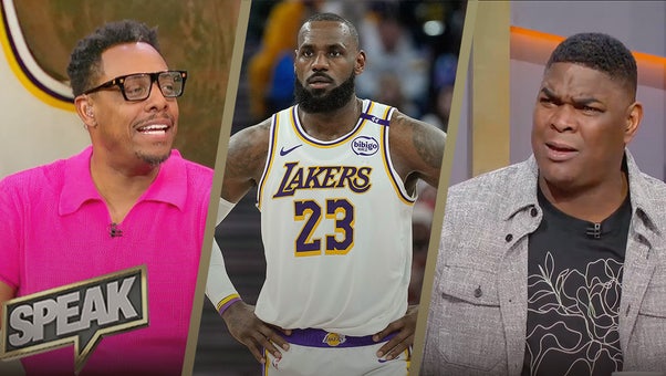 Keyshawn & Paul react to LeBron James take: NBA Players can transition to Football easier than NFL players to Basketball | Speak