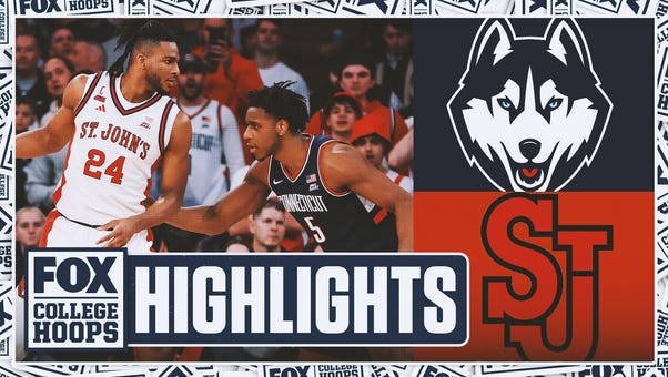 No. 3 UConn Huskies vs. No. 22 St. John's Red Storm 🏀 FOX College Hoops