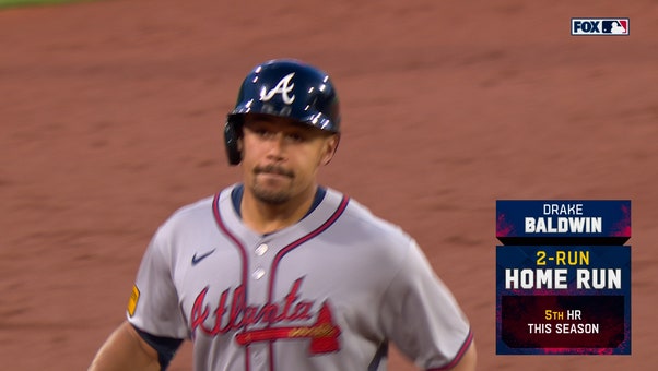 Drake Baldwin blasts two-run home run, extending Braves' lead over Red Sox