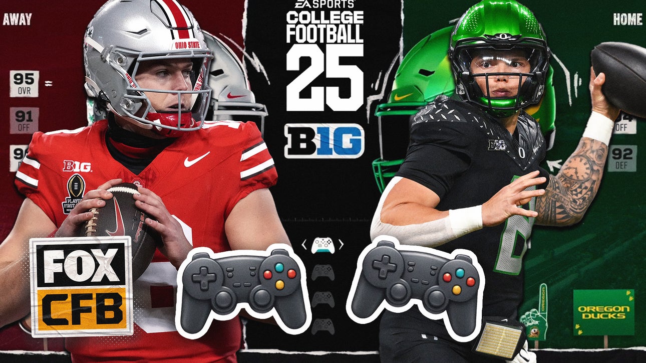 Ohio State Buckeyes vs. Oregon Ducks | 2024 CFP | College Football 25 Simulation