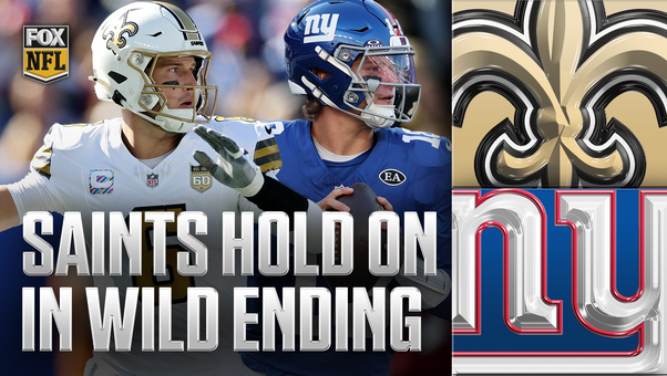 Saints back on track with win, J.J. McCarthy's late-game play raises questions about Giants QB1 role