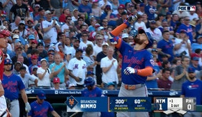 Brandon Nimmo launches solo home run, giving Mets lead over Phillies