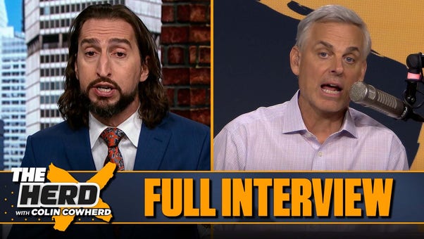 Nick Wright on ‘sloppy’ Knicks loss, Wemby’s performance, Brunson | FULL INTERVIEW | The Herd