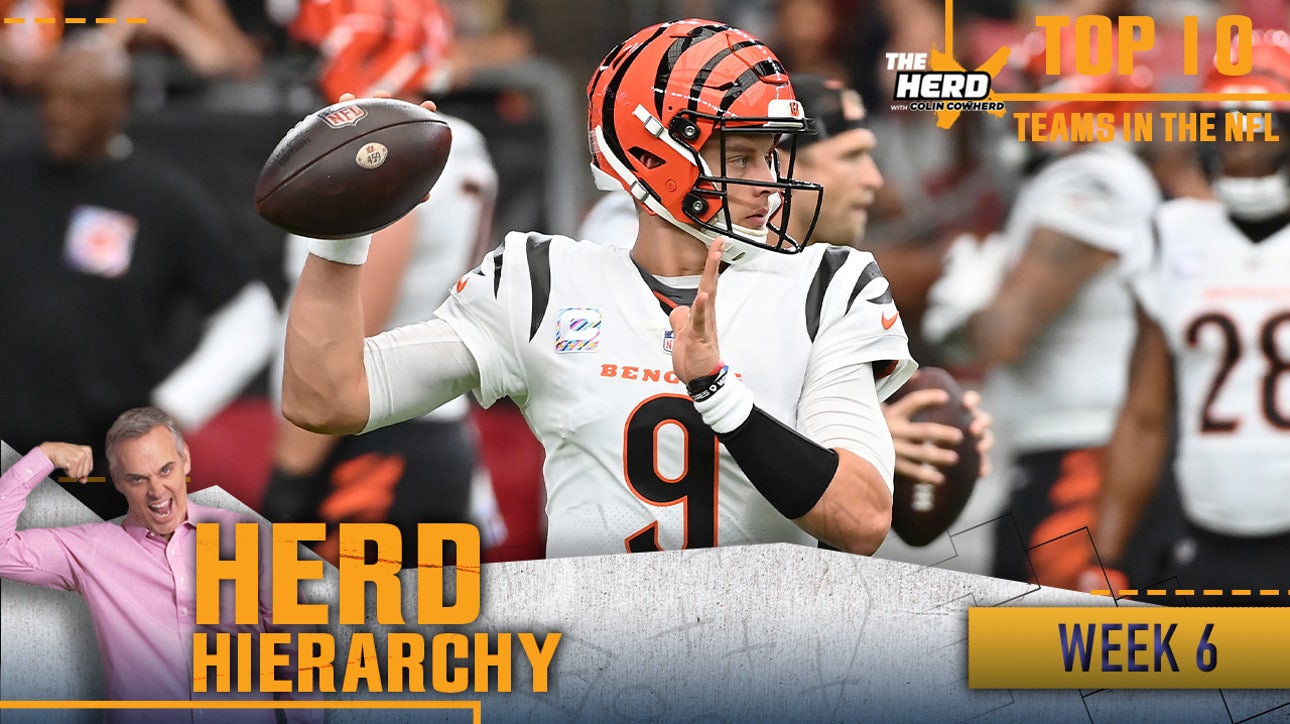 Herd Hierarchy: Bengals, Chargers return, Chiefs leap up to Top 3 in Week 6 | The Herd