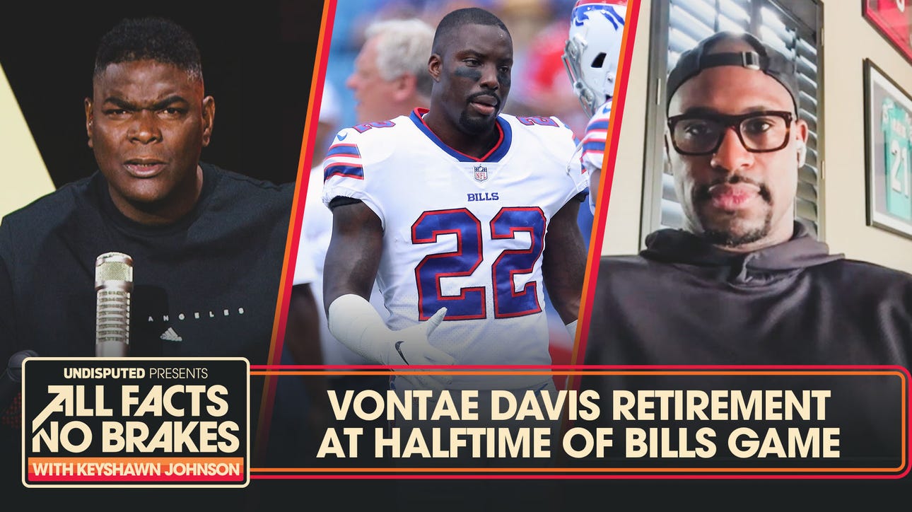 Retires at Halftime of Bills Game: Vernon Davis thoughts on brother Vontae Davis | All Facts No Brakes