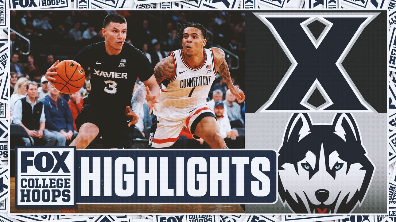 Xavier Musketeers vs. UConn Huskies Big East Tournament Highlights 🏀 FOX College Hoops