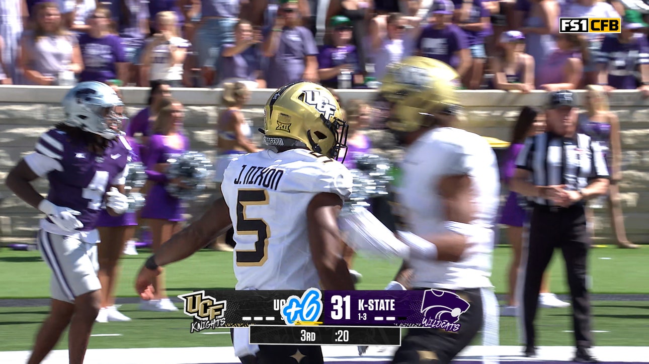 UCF's Jaden Nixon rushes for 54-yard TD to shrink Kansas State's lead