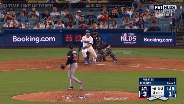 Max Muncy crushes solo home run, trimming Dodgers' deficit vs Braves