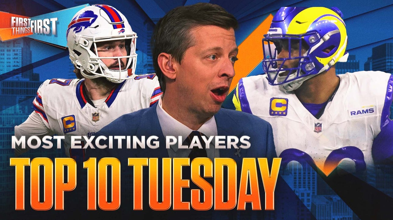 Danny’s Top 10 Most Exciting Players entering the 2026/27 NFL Season | FTF
