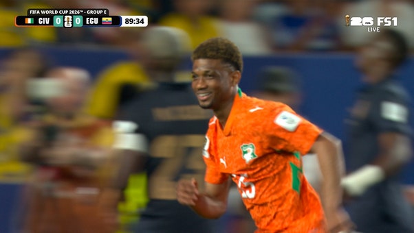 Ivory Coast’s Amad Diallo scores clutch goal late to seal win against Ecuador | FIFA World Cup 2026™
