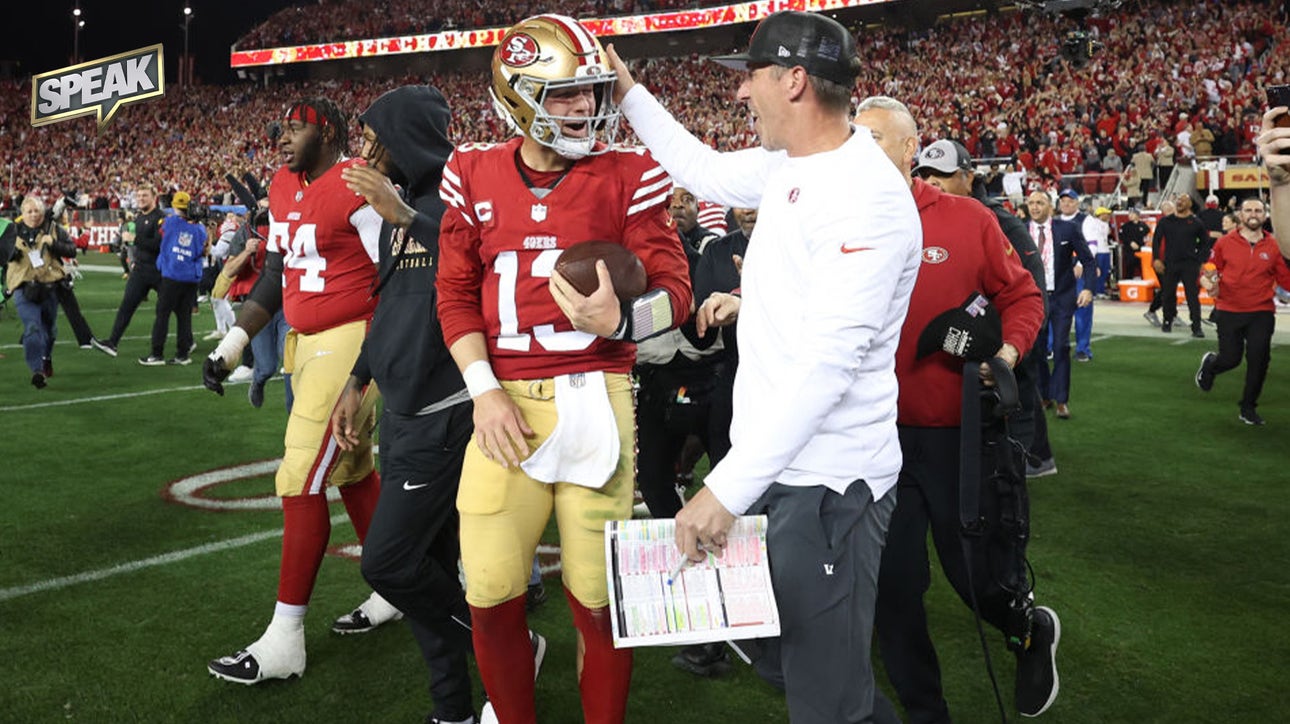 Does Brock Purdy or Kyle Shanahan deserve more credit for NFC Championship win? | Speak