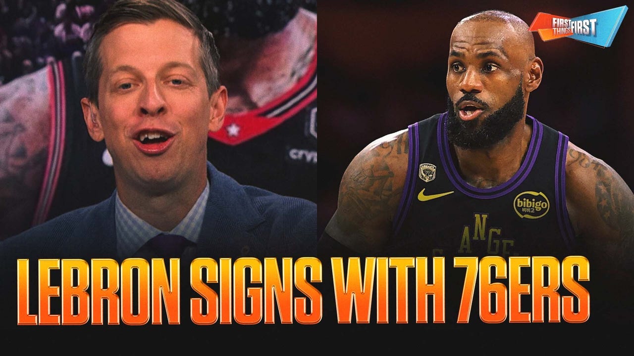 ‘RESPECT’ for LeBron James as he signs with the 76ers, Did the Warriors miss out on him? | FTF
