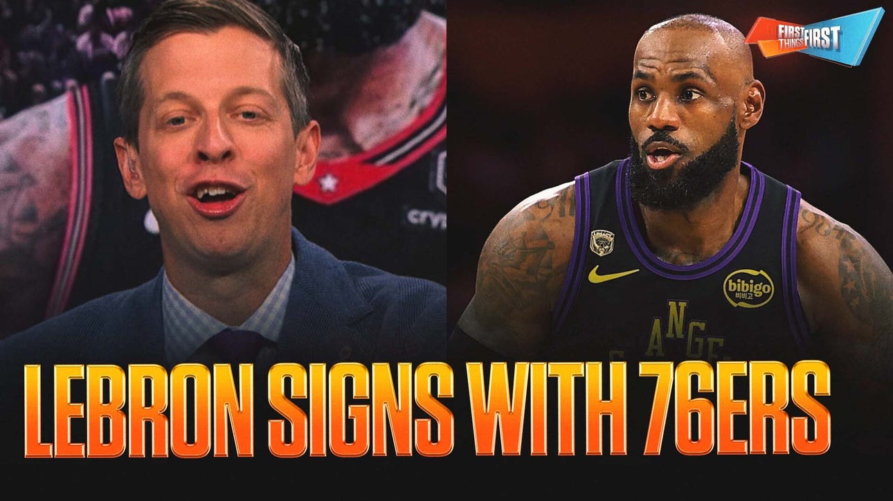 ‘RESPECT’ for LeBron James as he signs with the 76ers, Did the Warriors miss out on him? | FTF
