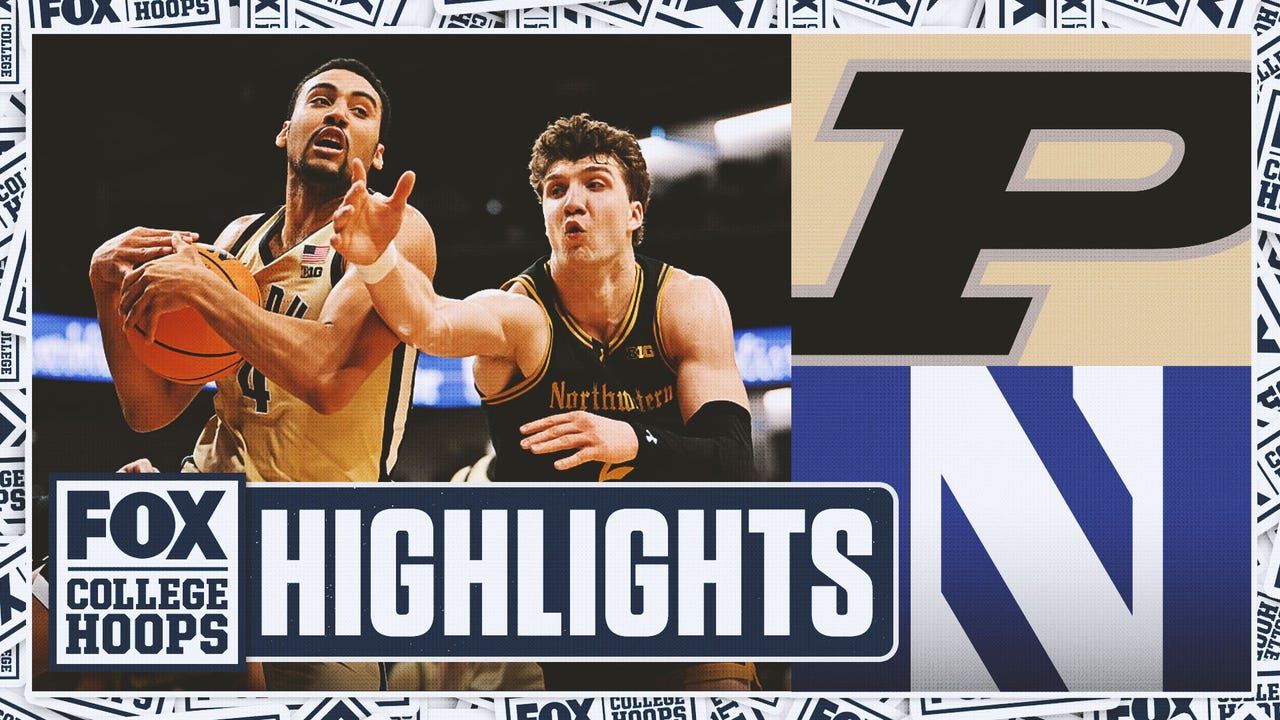 No. 15 Purdue Boilermakers vs. Northwestern Wildcats Highlights 🏀 FOX College Hoops