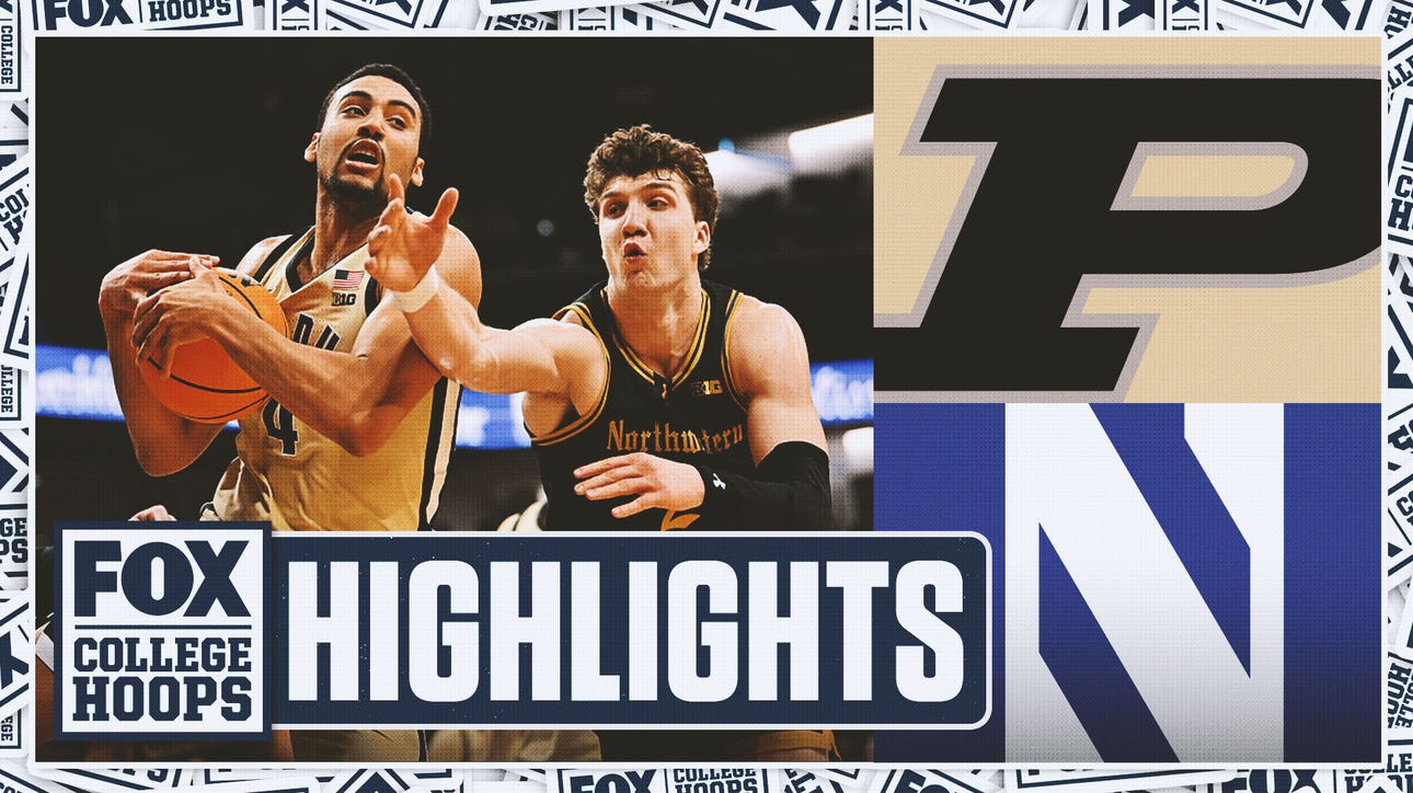 No. 15 Purdue Boilermakers vs. Northwestern Wildcats Highlights 🏀 FOX College Hoops