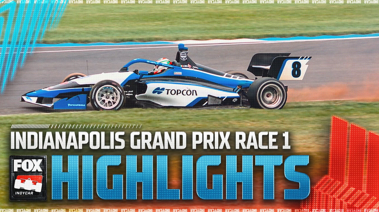 INDY NXT: Indianapolis Grand Prix Race 1 Highlights 🏁 INDYCAR on FOX