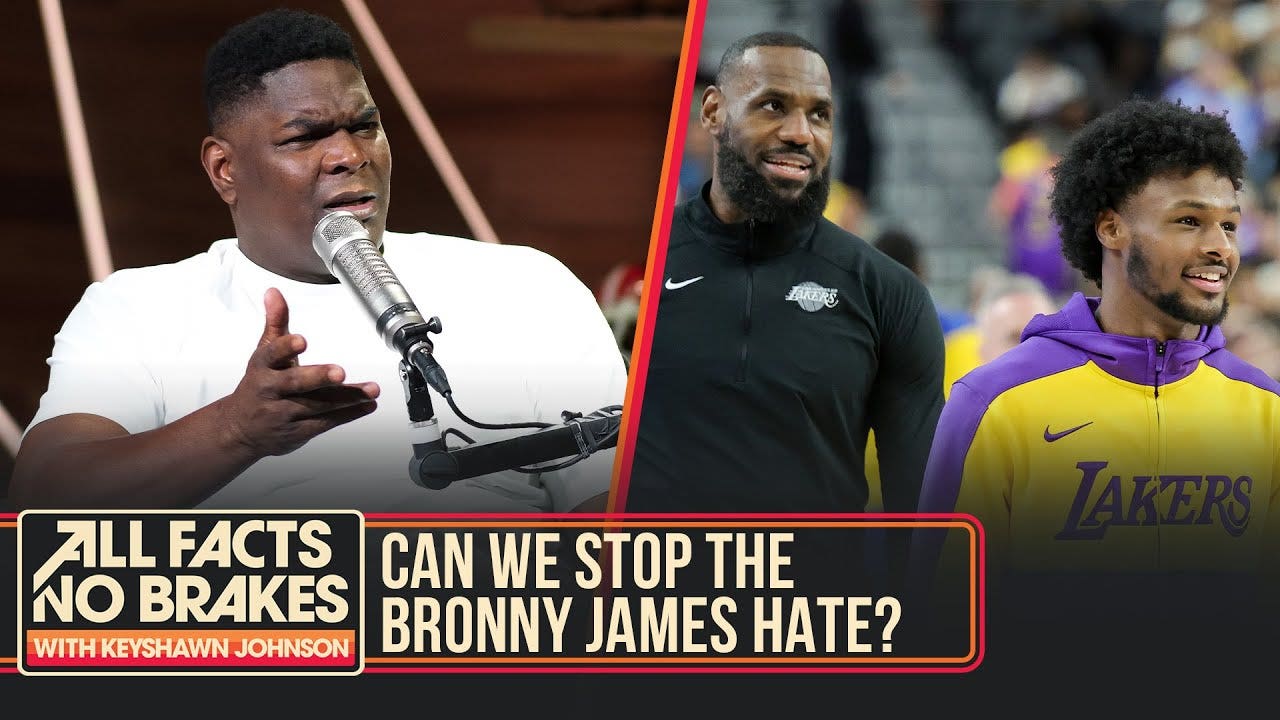 Keyshawn wants to stop the Bronny James hate | All Facts No Brakes