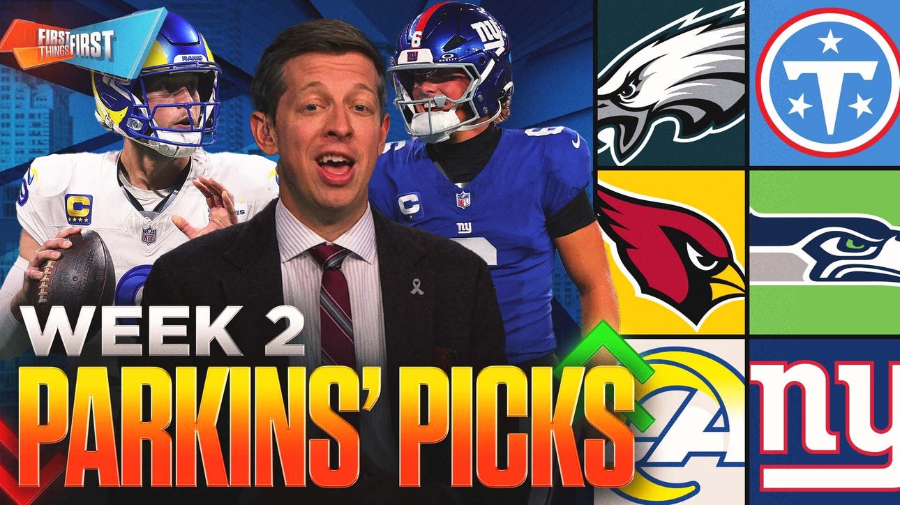 Eagles ‘on shutout watch’ vs. Titans, Can the Giants upset the Rams on Parkins’ Week 2 Picks? | FTF