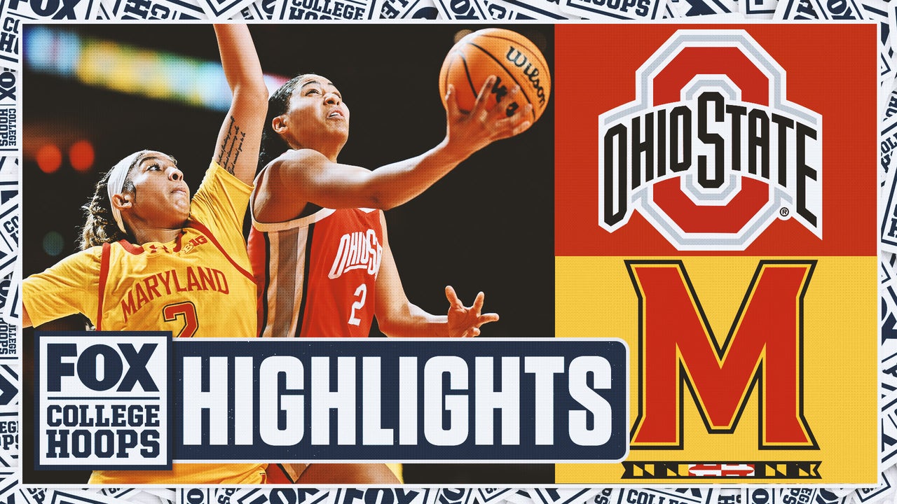 No. 12 Ohio State Buckeyes vs. No. 19 Maryland Terrapins Highlights | FOX College Hoops