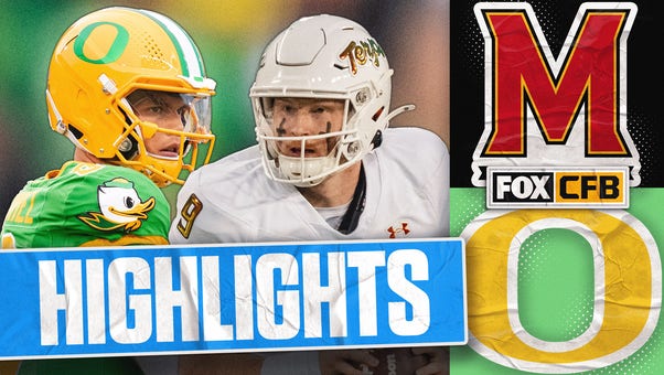 Maryland Terrapins vs. No. 1 Oregon Ducks Highlights | FOX College Football