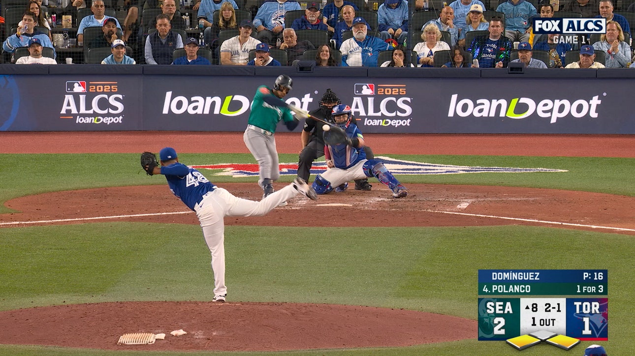 Jorge Polanco drives in a run, extending Mariners' lead over Blue Jays
