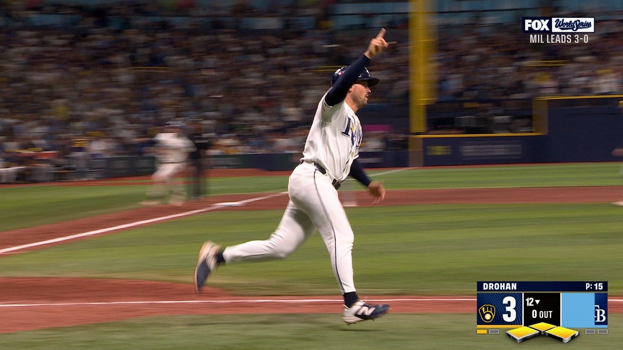 Ben Williamson Hits Bases Loaded WALK-OFF Single To Give Rays Late Inning Win vs Brewers