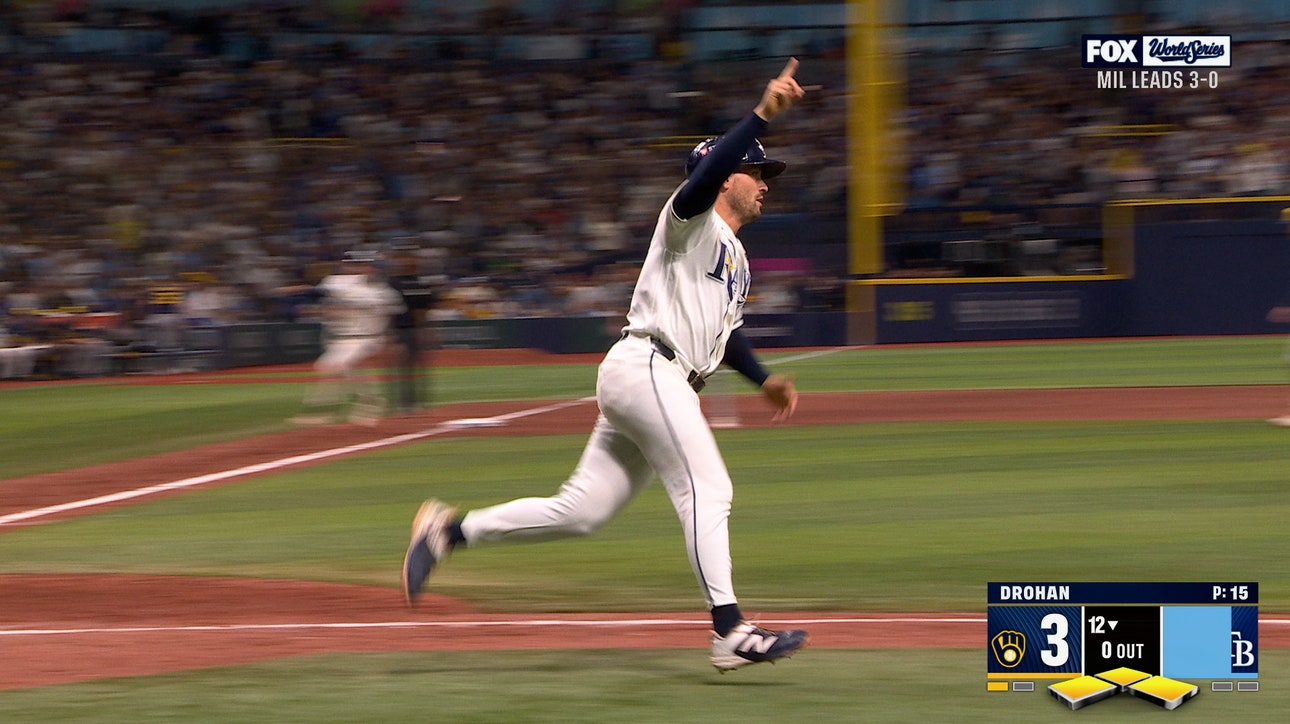 Ben Williamson Hits Bases Loaded WALK-OFF Single To Give Rays Late Inning Win vs Brewers