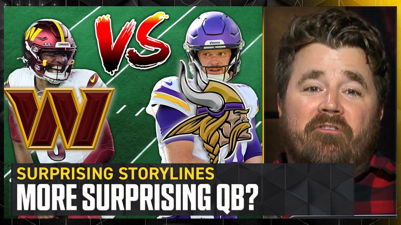 Jayden Daniels or Sam Darnold: Whose success has been more SURPRISING so far? | NFL on FOX Pod