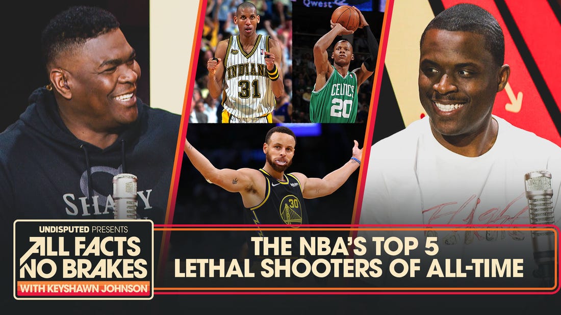 Stephen Curry, Ray Allen & Reggie Miller ranks amongst the top NBA shooters of all-time  | All Facts No Brakes