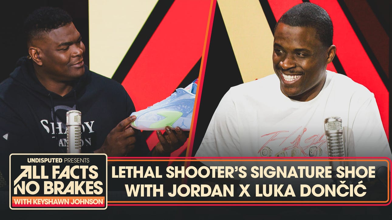 Luka Dončić & Lethal Shooter collaborated on a Jordan brand shoe | All Facts No Brakes