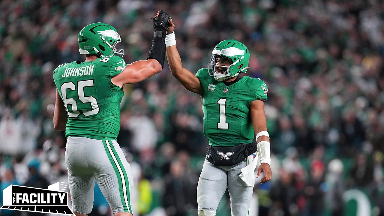 Lane Johnson on Jalen Hurts’ growth and what makes him great | The Facility