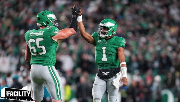 Lane Johnson on Jalen Hurts’ growth and what makes him great | The Facility
