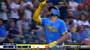 Willy Adames hits his 10th three-run homer of the season to give Brewers a 3-0 lead over Guardians