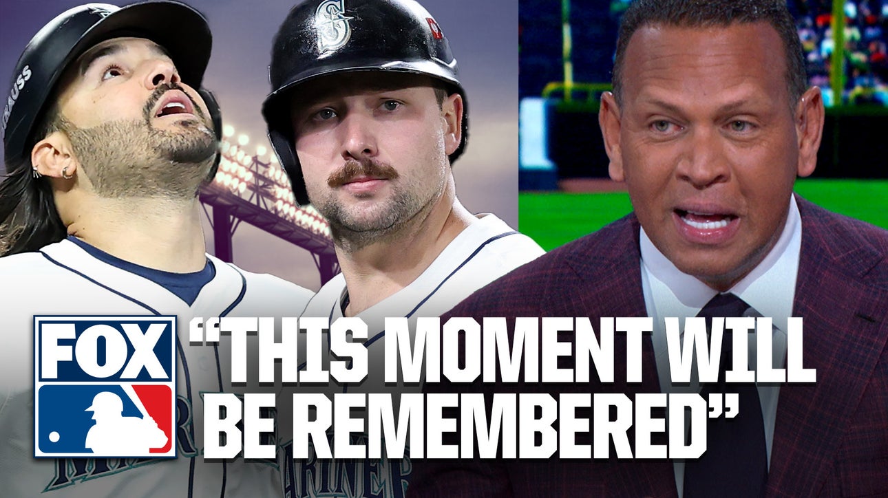 Mariners sieze MOMENTUM 🔱 A-rod, Papi & Derek Jeter react to Suarez & Raleigh's HEROIC performance